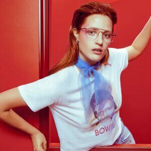 Bowie x MOTHER The Grab Bag Crop Tee S $